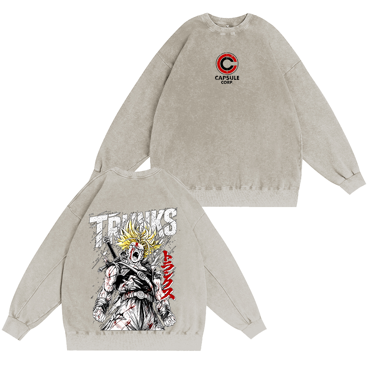 Future Trunks Dragon Ball Oversized T-shirt/Crewneck/Hoodie