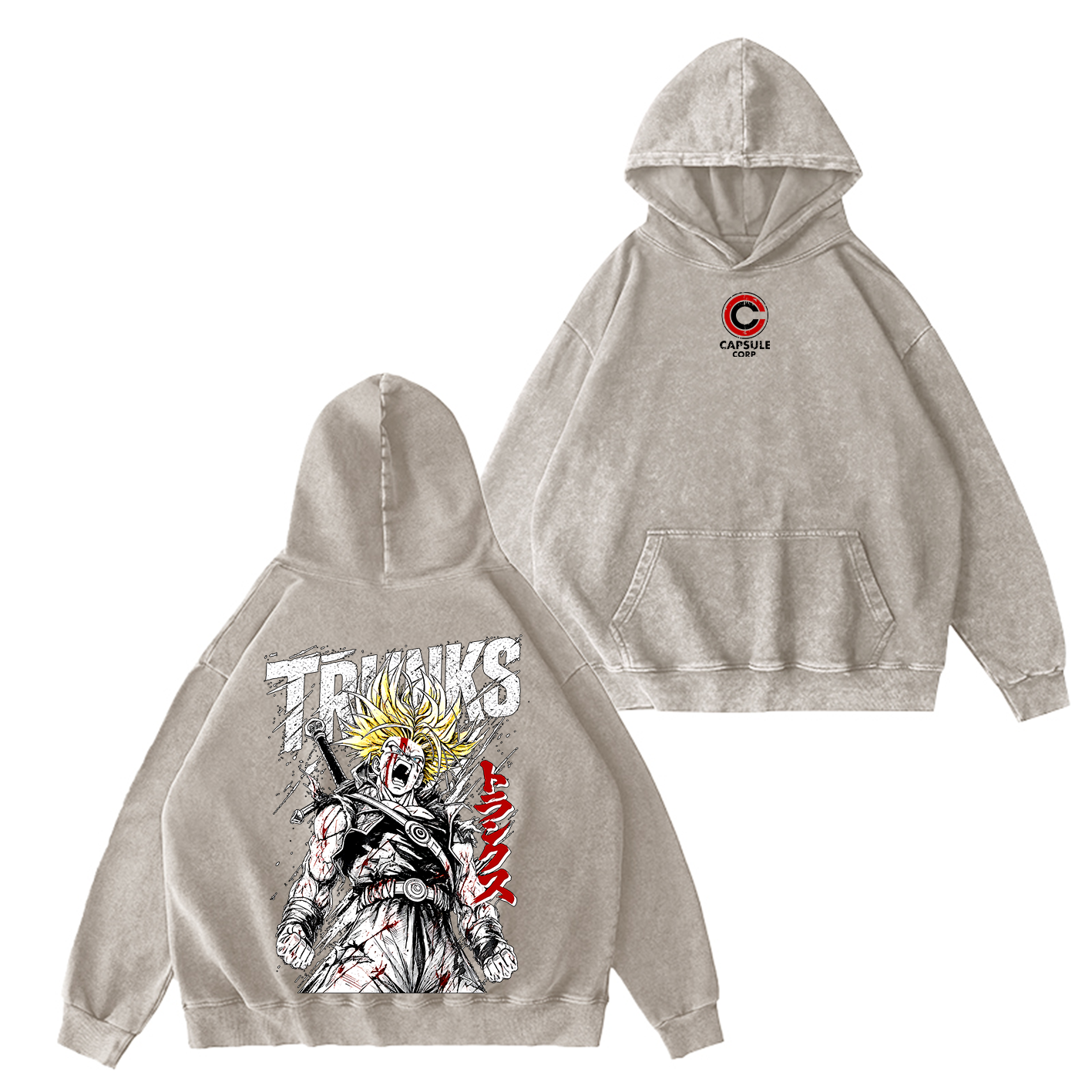 Future Trunks Dragon Ball Oversized T-shirt/Crewneck/Hoodie