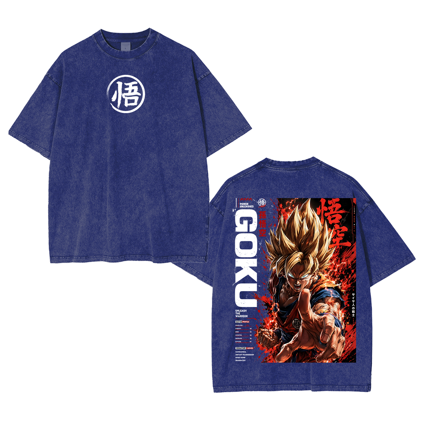 Future Trunks Vintage Unisex  Washed T-Shirt