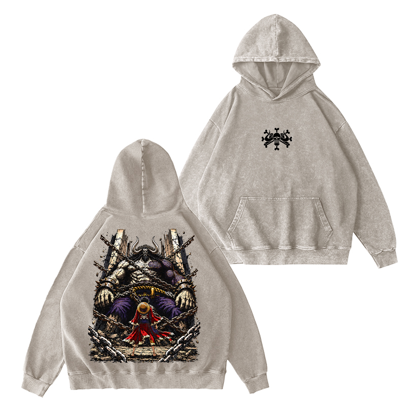 Unleashing Sun God Gear 5One Piece  Oversized T-shirt/Crewneck/Hoodie
