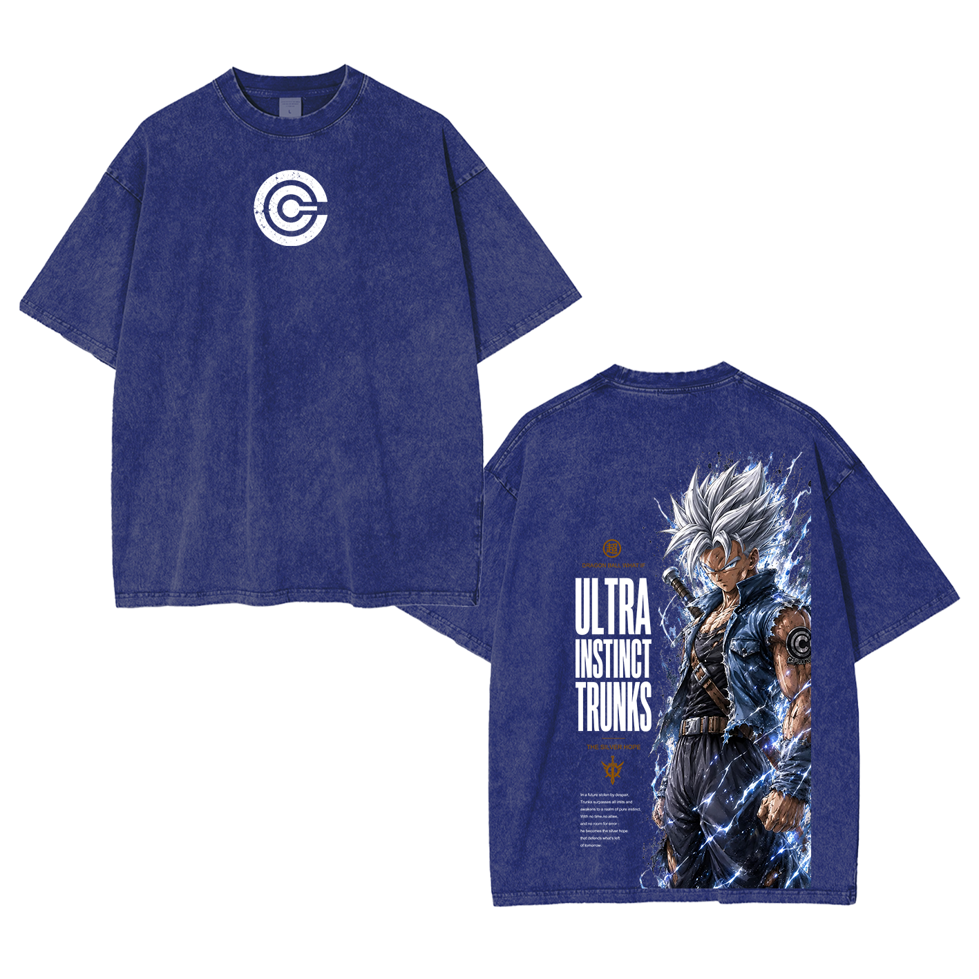 Future Trunks Vintage Unisex Washed T-Shirt