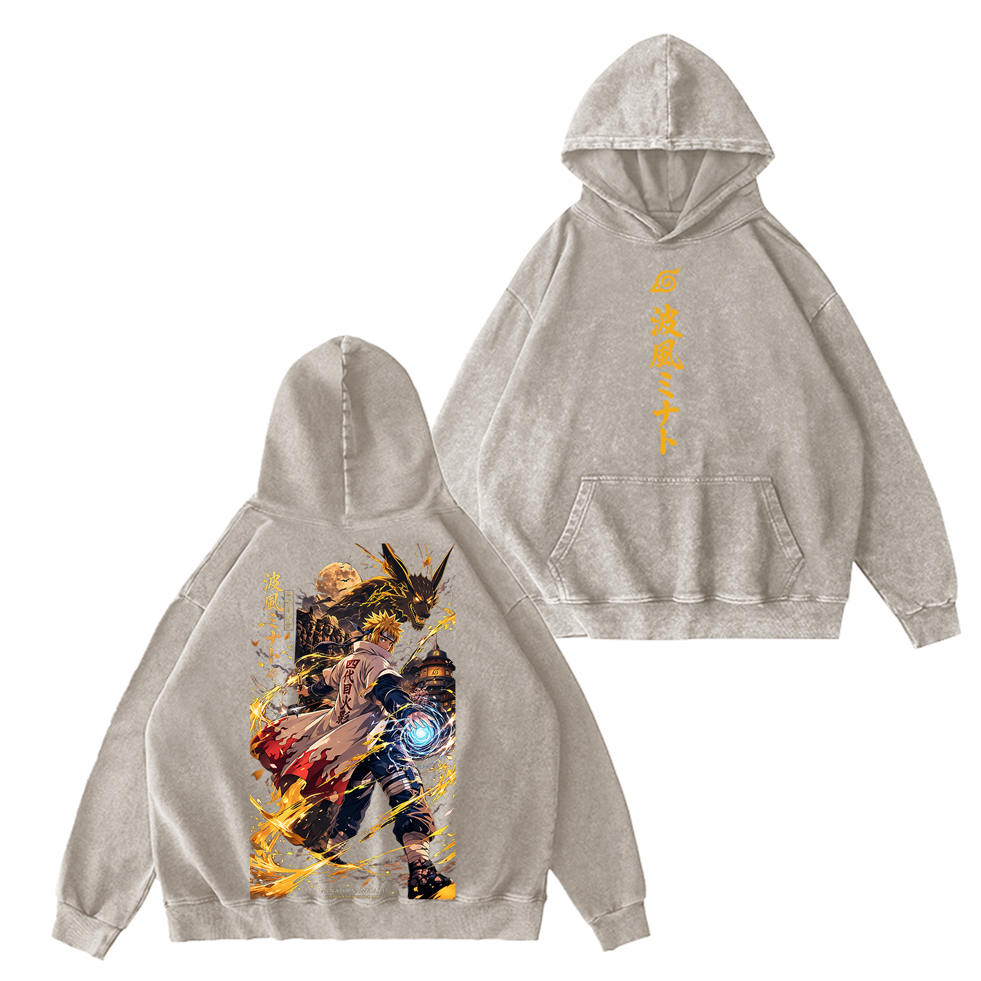 Minato Naruto Unisex  Washed T-Shirt