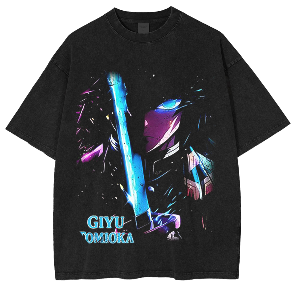 Limited Tomioka Giyuu retro  Unsiex Washed T-Shirt