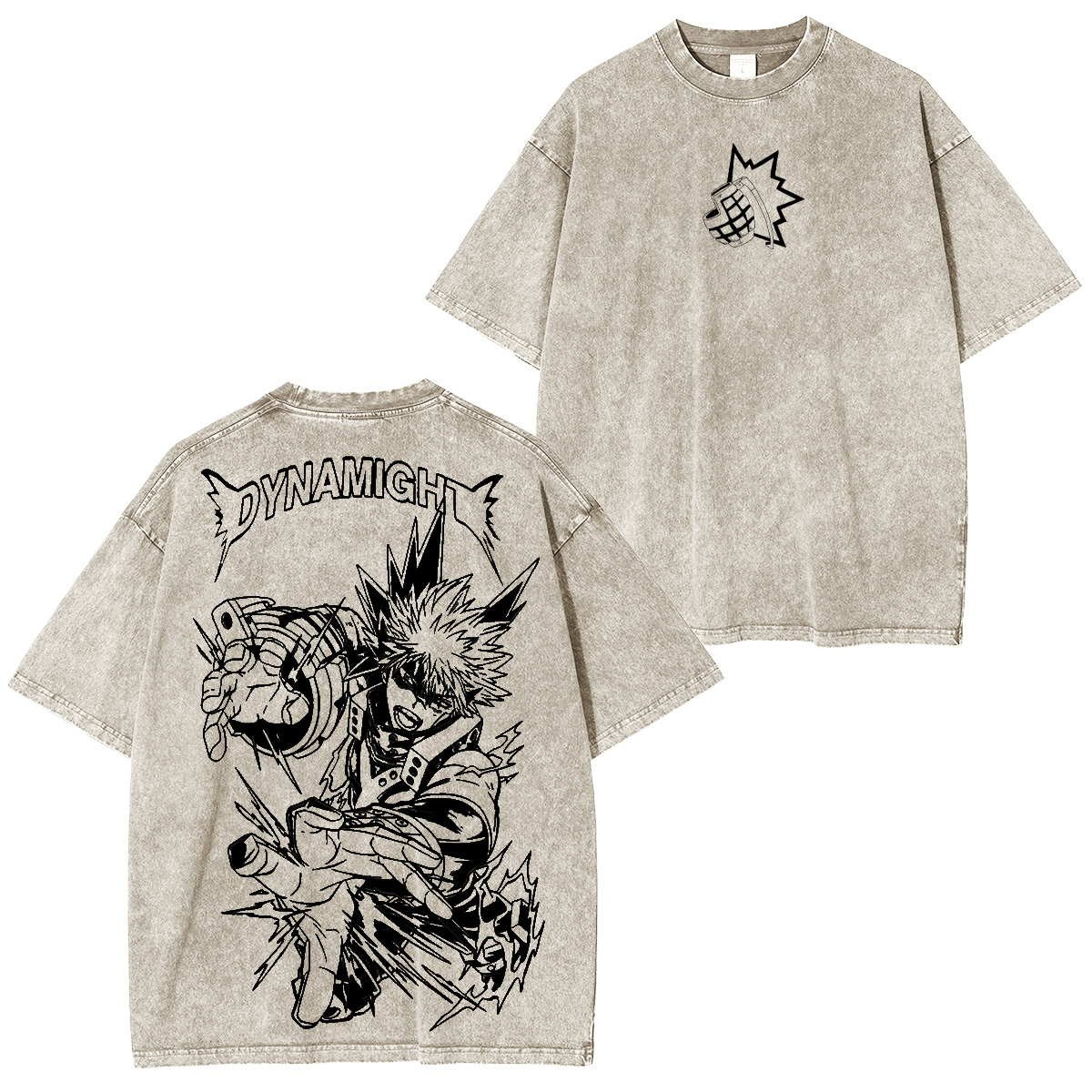 My Hero Academia Anime Unisex Washed T-Shirt/HOODIE