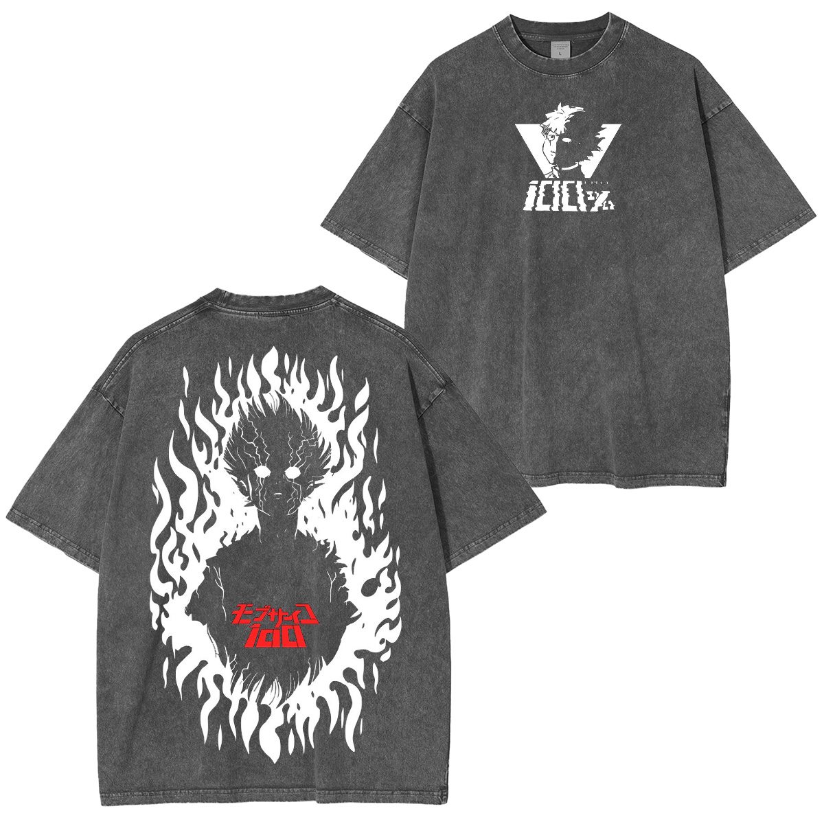 Mob Psycho 100 Washed T-shirt/Crewneck/Hoodie