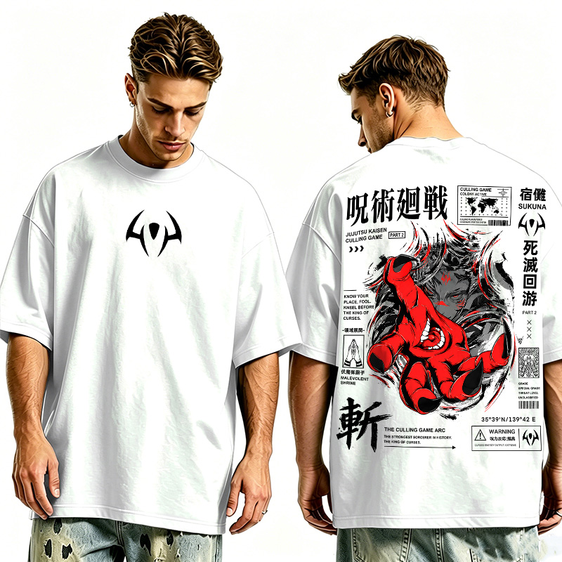 ⁠ Jujutsu Kaisen Oversized T-shirt/Crewneck/Hoodie