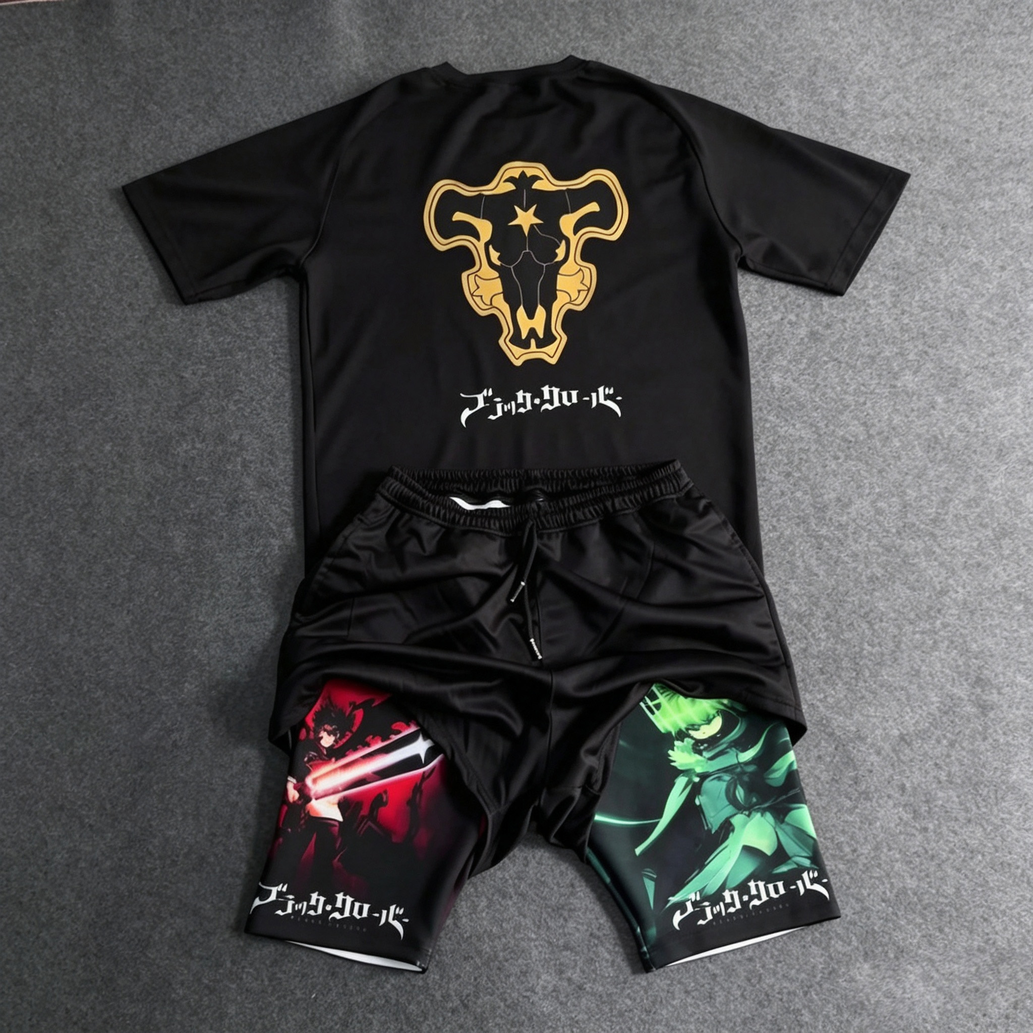 Black Clover Asta Workout Set