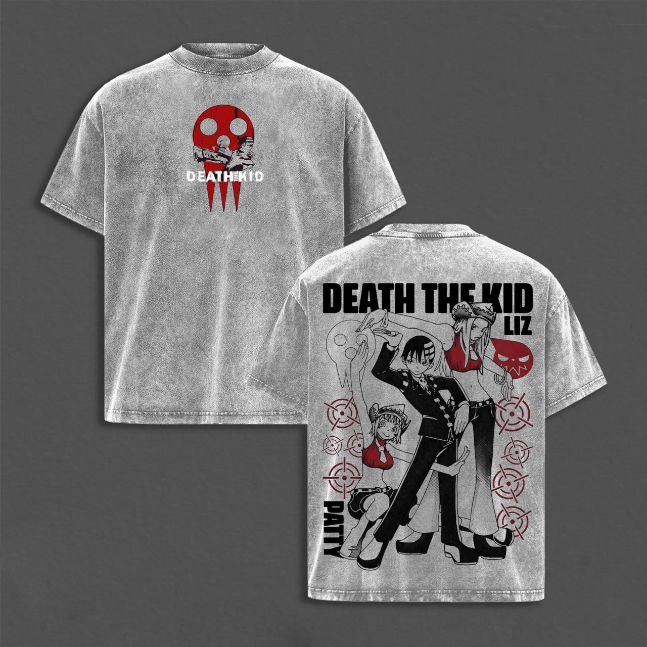 Death The Kid Vintage washed T-shirt/Crewneck/Hoodie