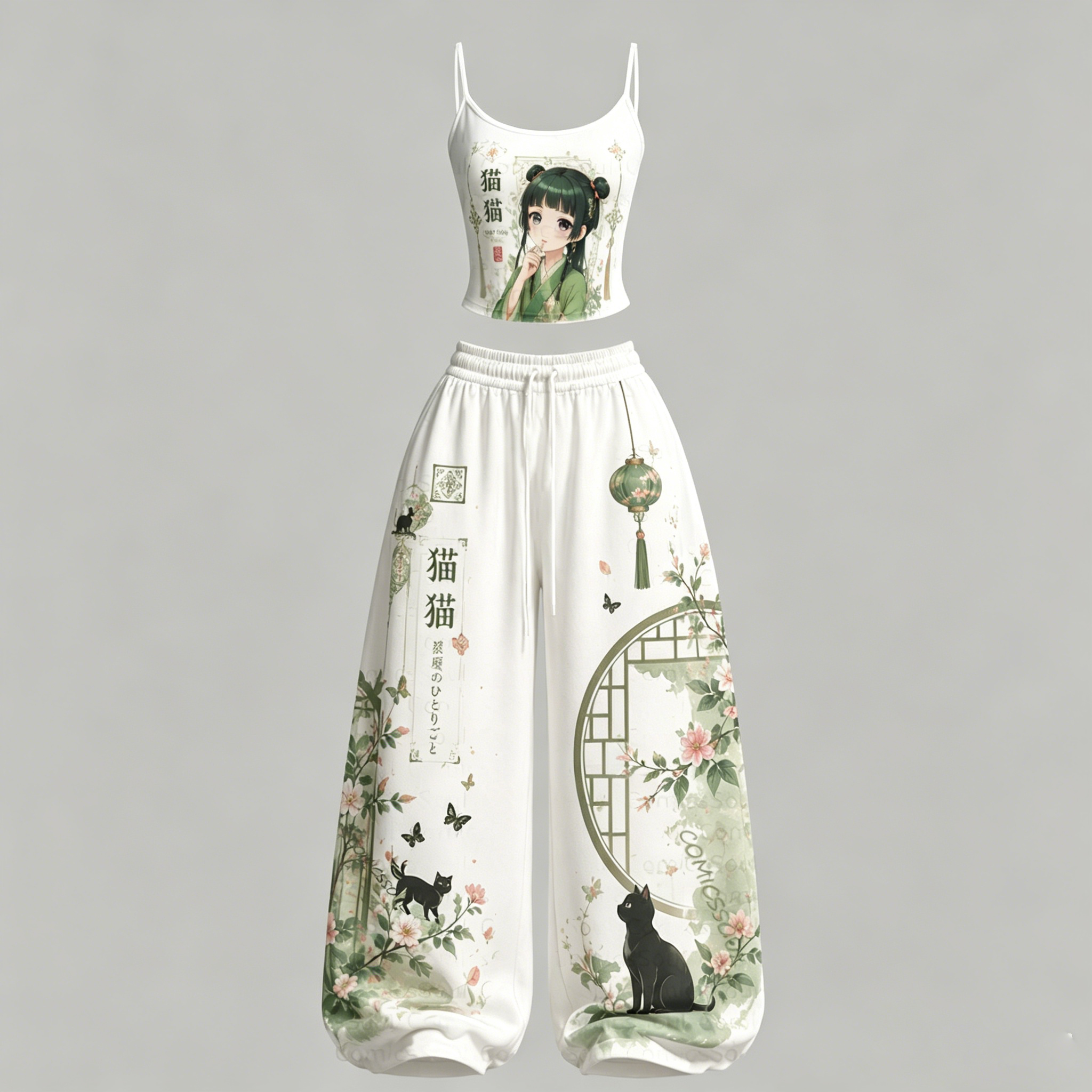 The Apothecary Diaries T-Shirt & Elasticated Trousers Two-Piece Set
