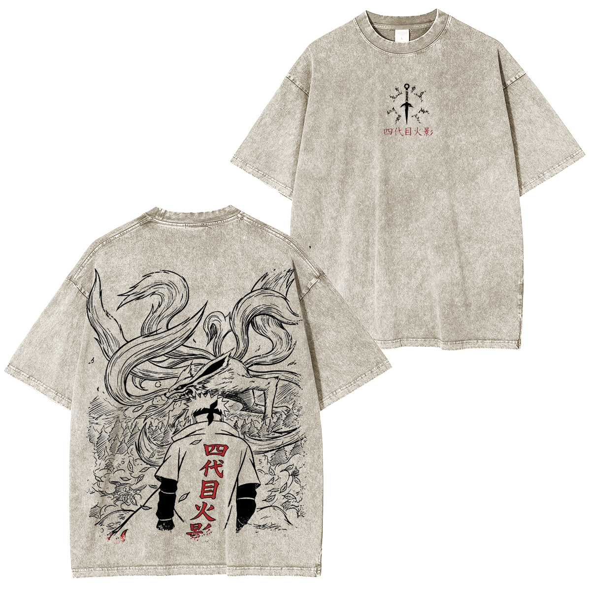 Naruto Vintage washed T-shirt/Crewneck/Hoodie