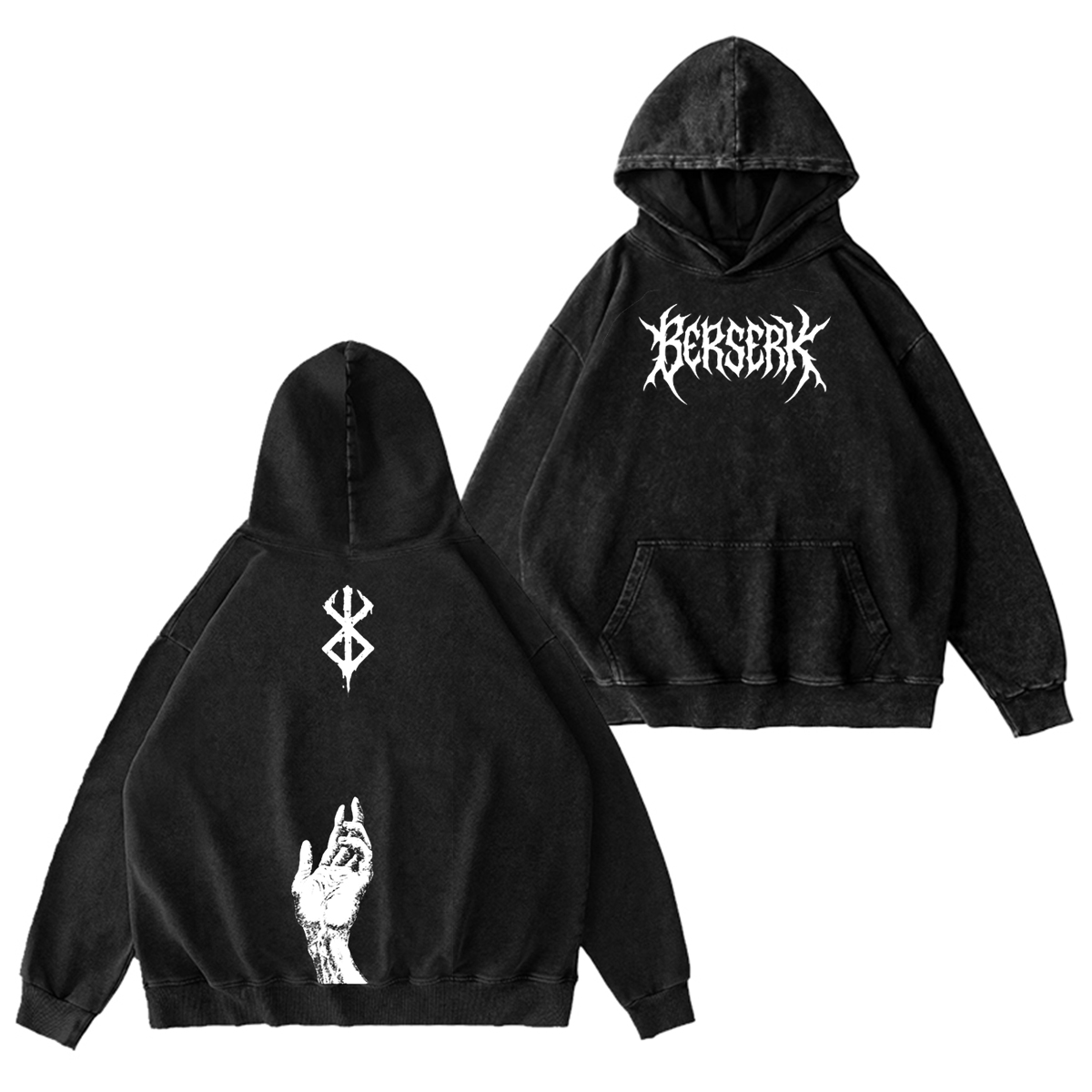 Berserk Vintage washed T-shirt/Crewneck/Hoodie