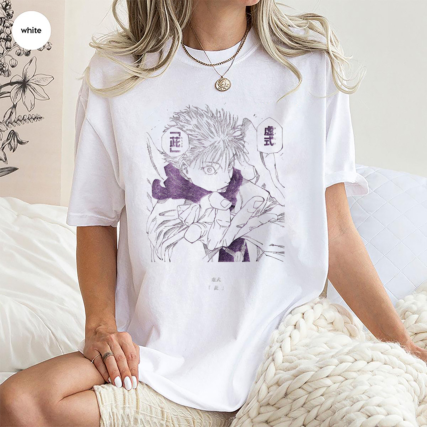 Jujutsu Kaisen Satoru Gojo Oversized T-shirt/Crewneck/Hoodie