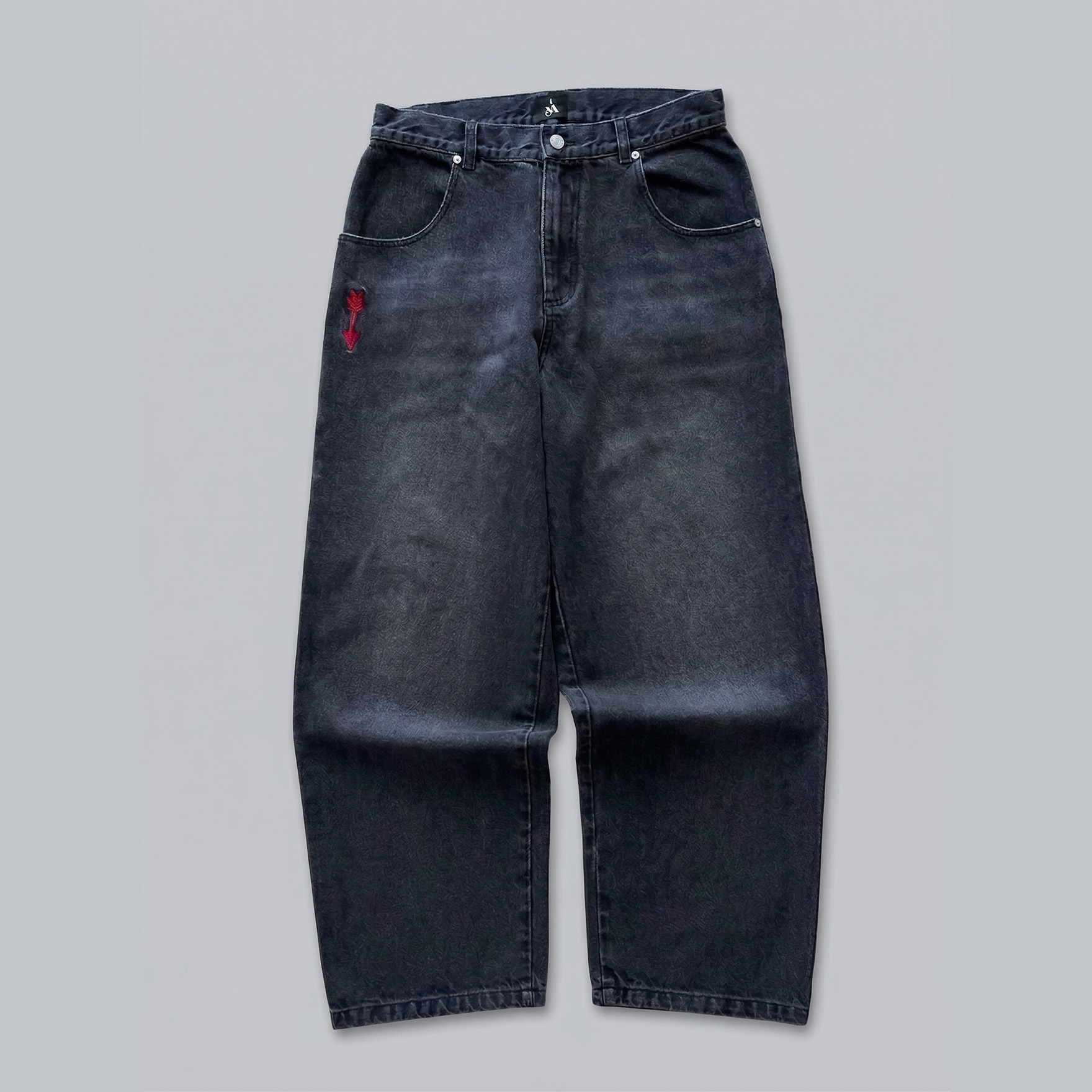 [Copy]One Piece Washed Jeans