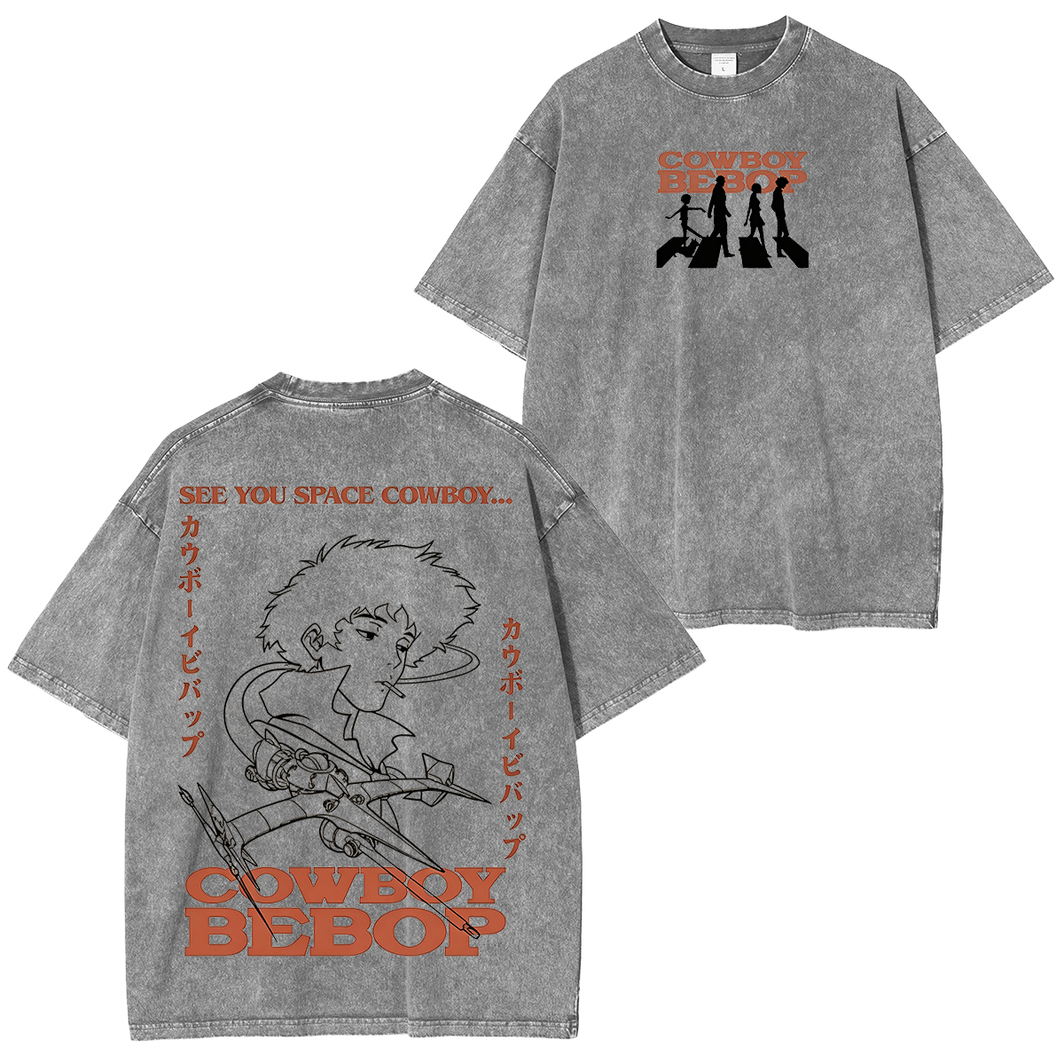 Cowboy Bebop : Spike Spiegel Washed T-shirt