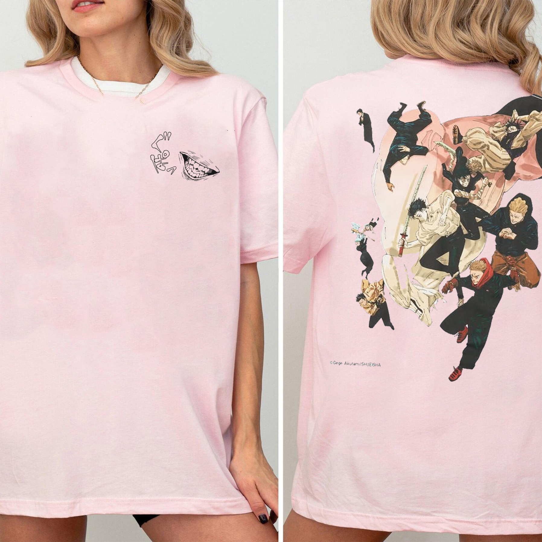 Siap-siap!!! Jujutsu Kaisen, HUNTERxHUNTEROversized T-shirt/Crewneck/Hoodie