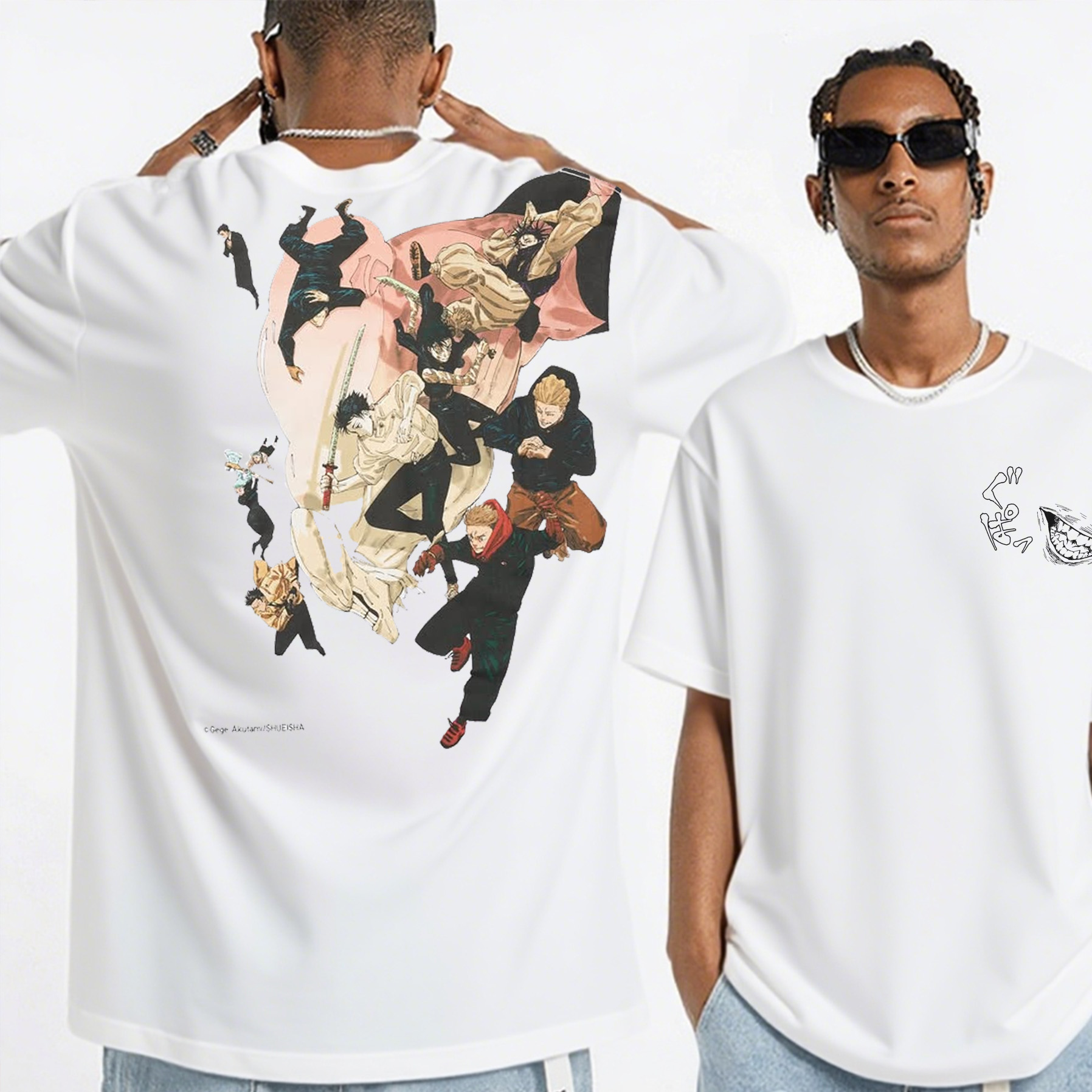 Siap-siap!!! Jujutsu Kaisen, HUNTERxHUNTEROversized T-shirt/Crewneck/Hoodie