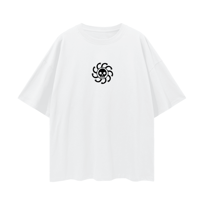 Serpent Empress Y2K Streetwear Shirt White