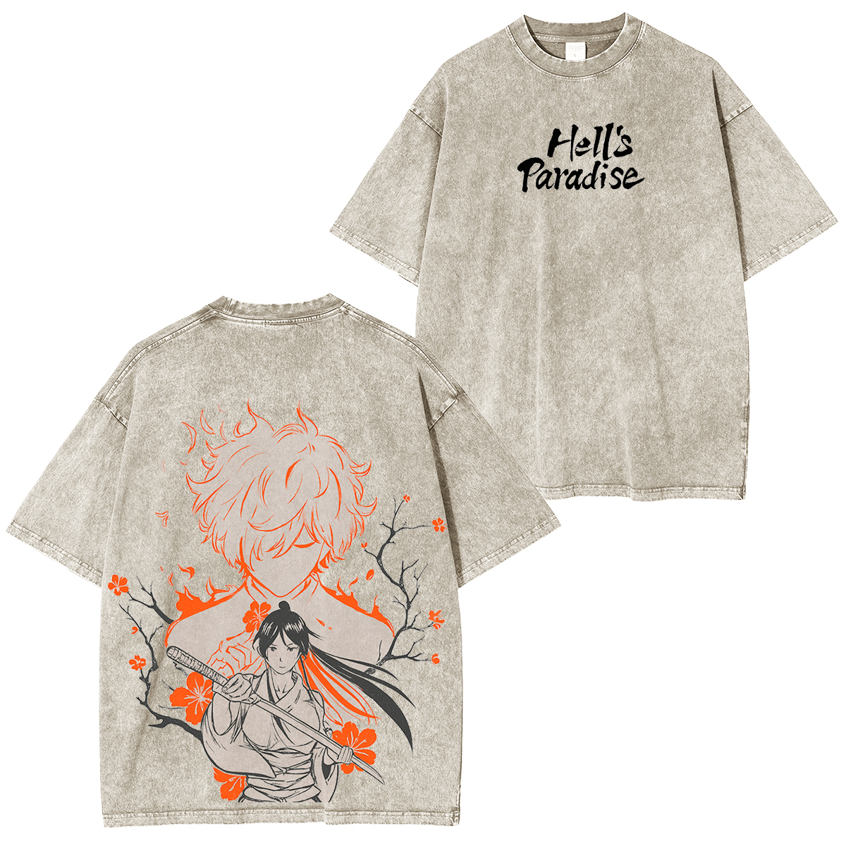 Hell's lParadiseUnisex Washed T-Shirt