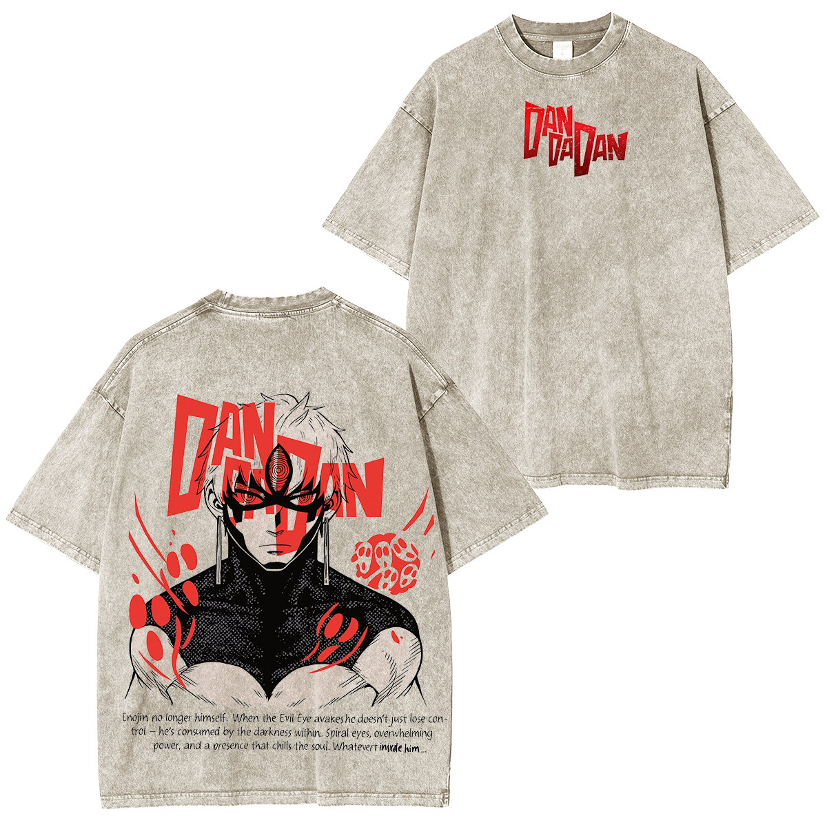 Dandadan Unisex Washed T-Shirt