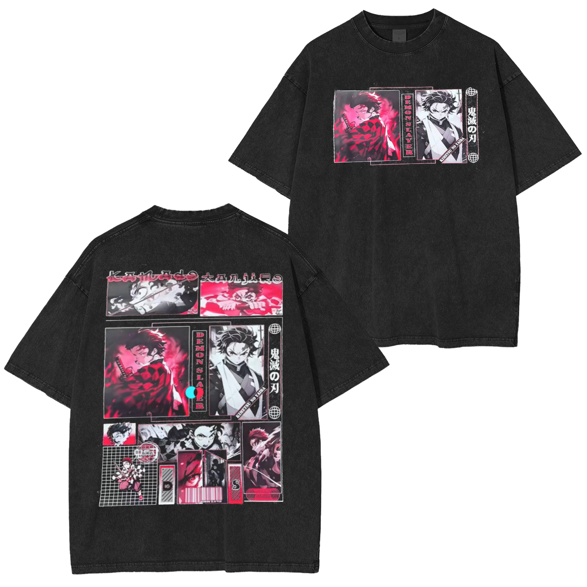 Tanjiro,Demon Slayer Unisex Washed T-Shirt