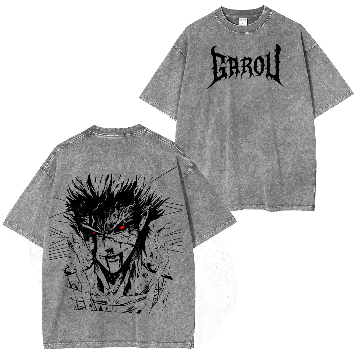 Gym Core Garou One Punch Man Vintage Washed T-shirt/Crewneck/Hoodie