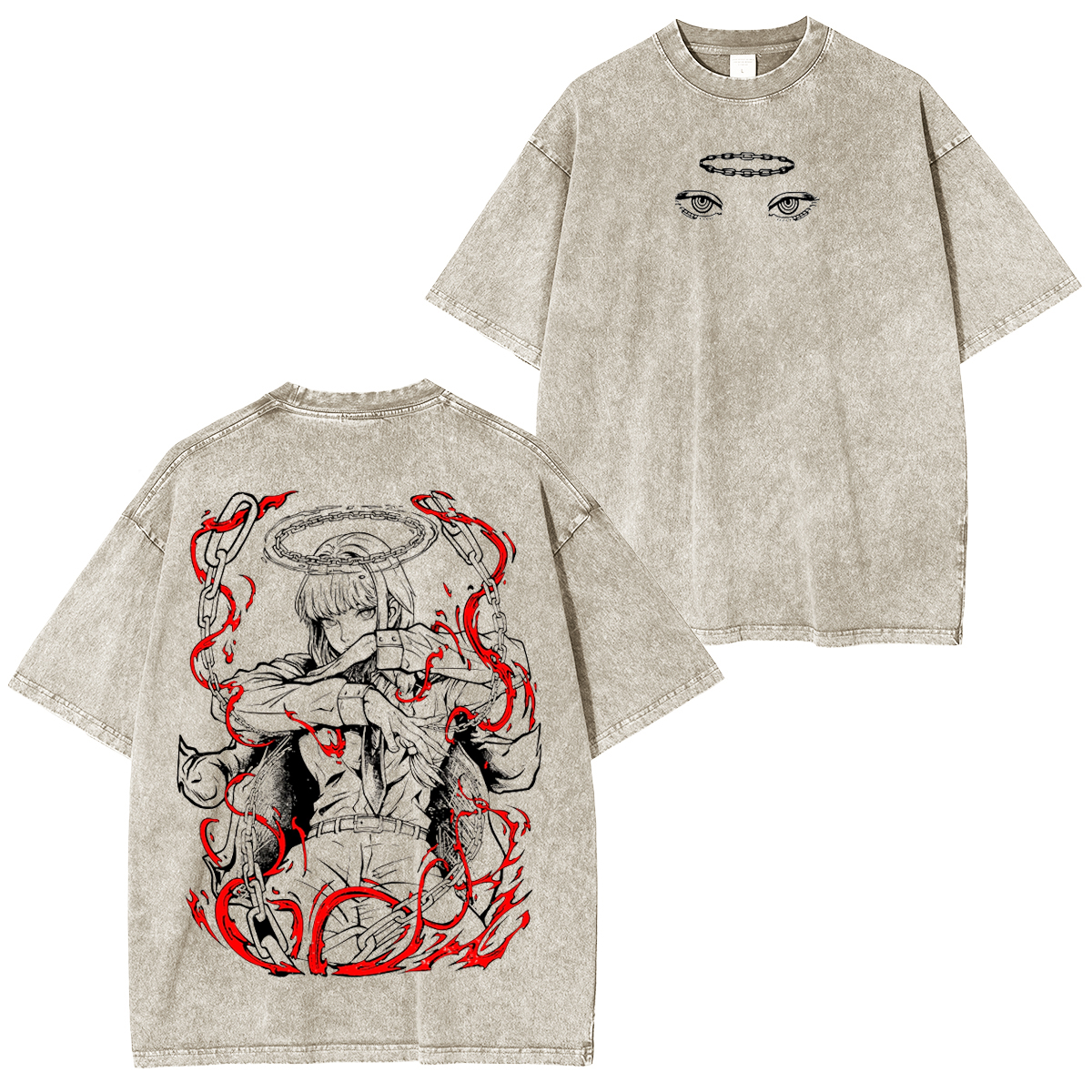 Chainsaw Man : Makima Vintage washed T-shirt/Crewneck/Hoodie