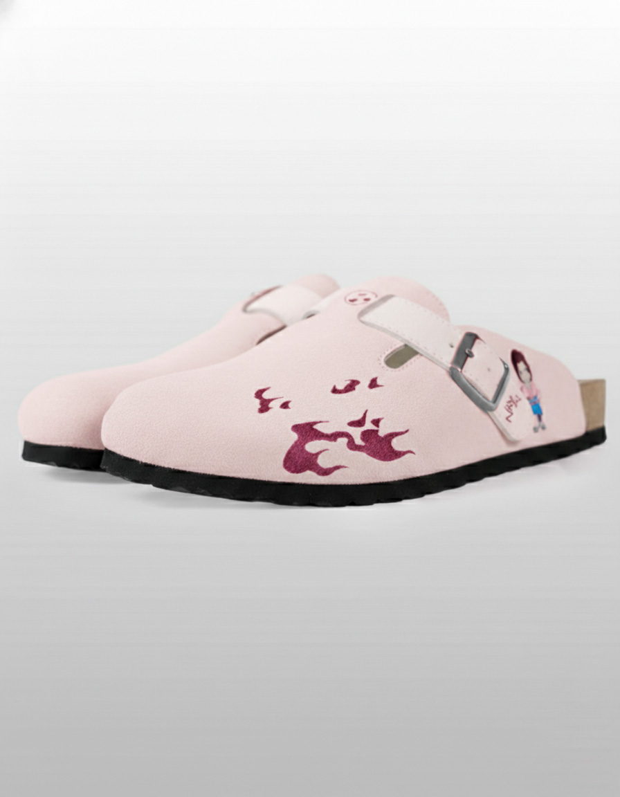 NARUTO Anime Unisex Boston Soft Footbed Suede Leather