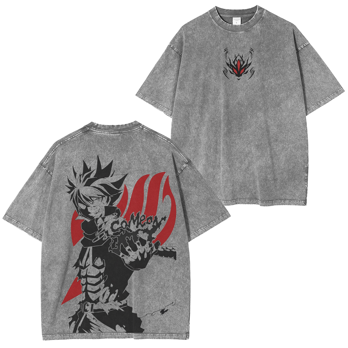 Fairy Tail :Natsu Dragneel Vintage washed T-shirt/Crewneck/Hoodie