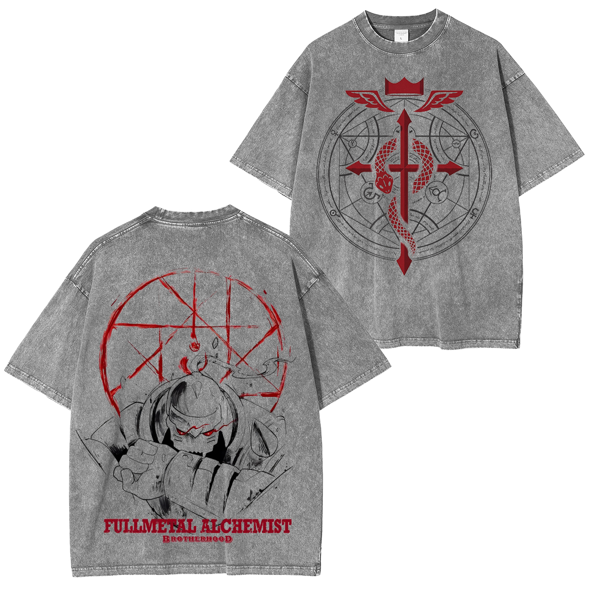 Fullmetal Alchemist: Brotherhood :Alphonse Elric Blood Seal Vintage Tee