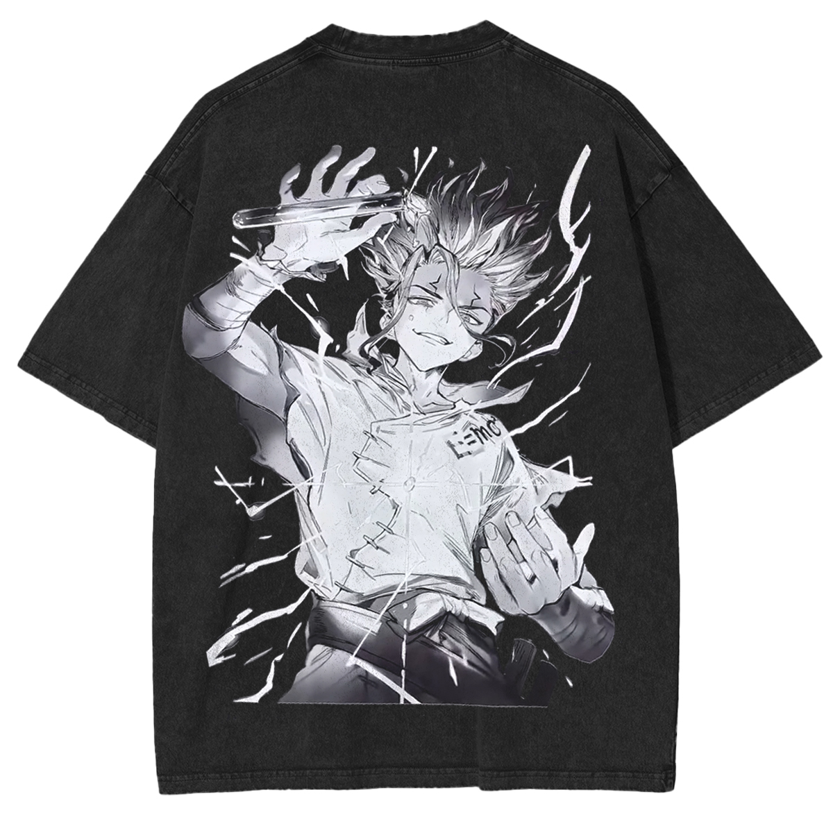 Senku Lshigami Vintage Washed Anime Tee