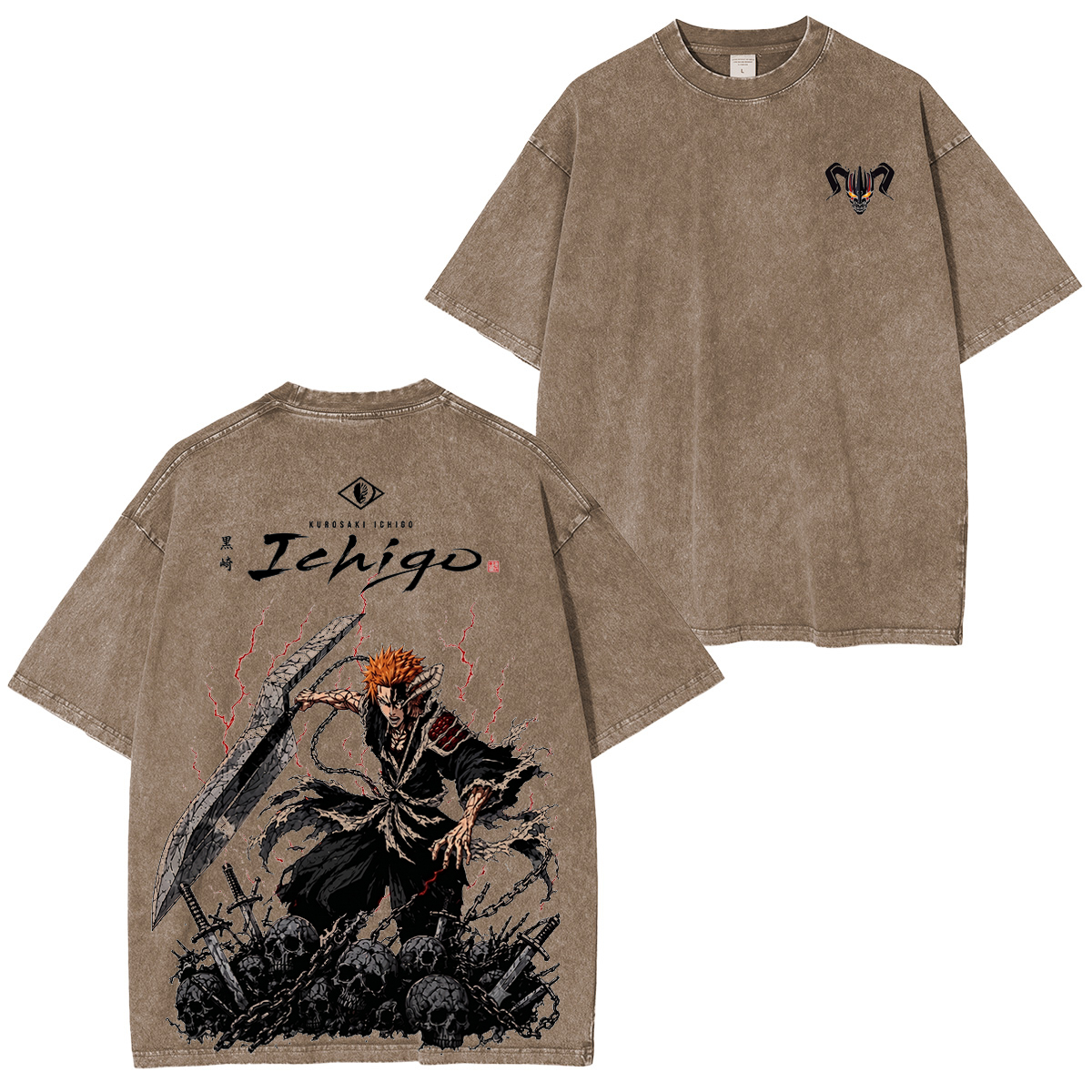 Bleach Washed T-shirt/Hoodie