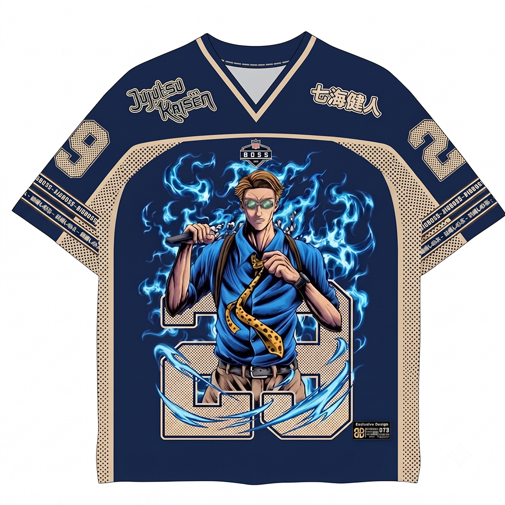 Jujutsu Kaisen Nanami Kento Oversized Jersey