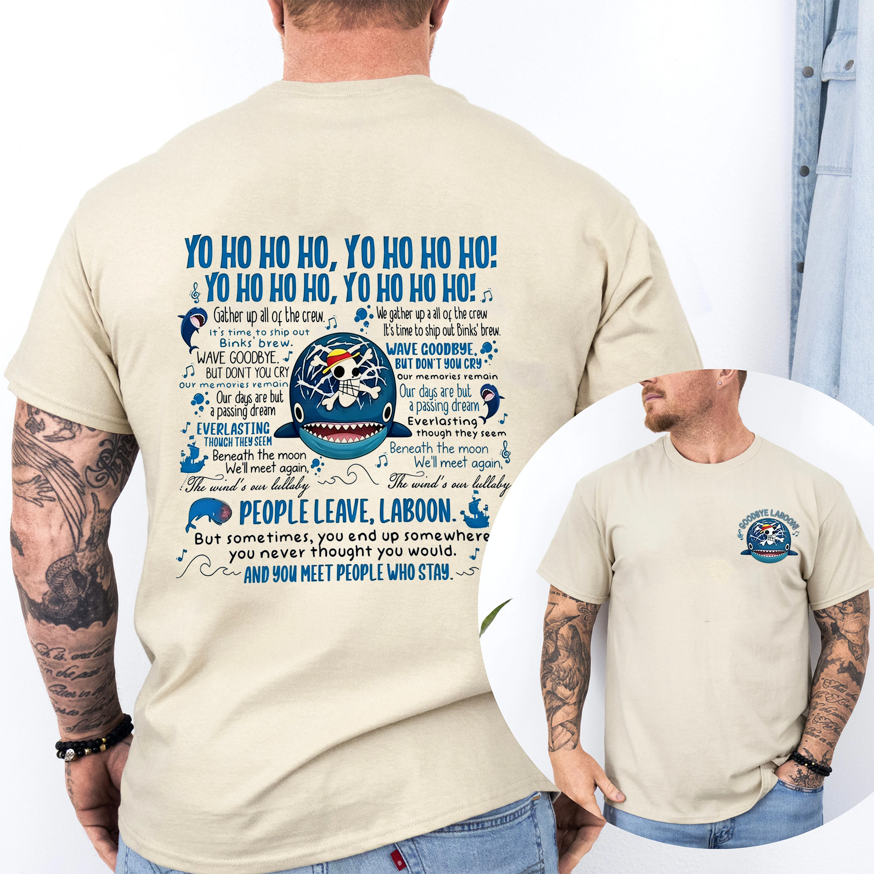 Goodbye Laboon One Piece Unisex Shirt/Crewneck/Hoodie