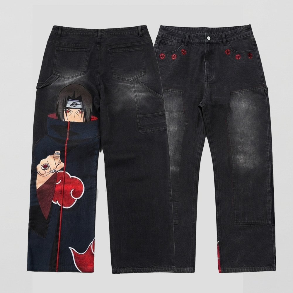 Naruto Uchiha Itachi Anime Carpenter Jeans