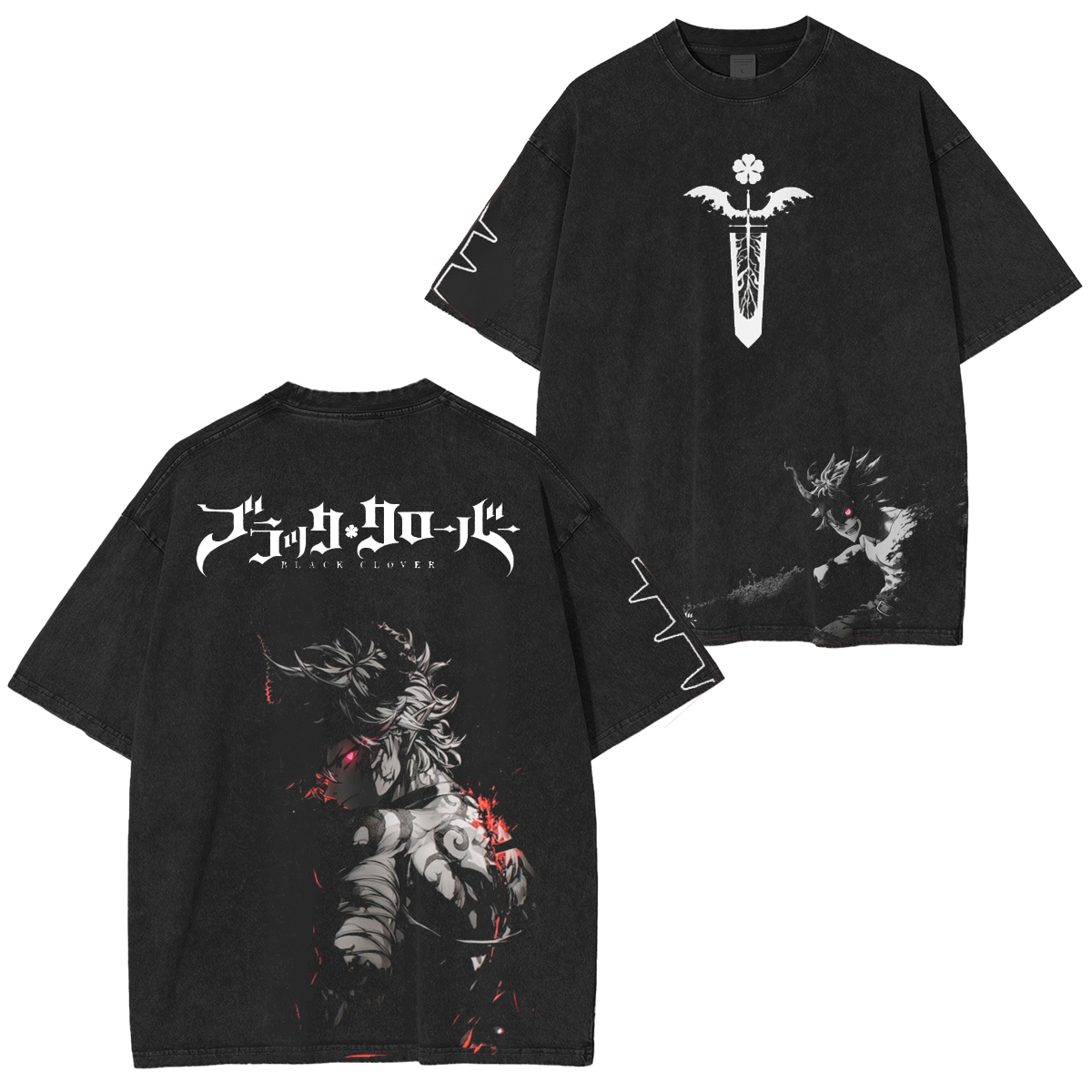 Black Clover: Asta Vintage washed T-shirt