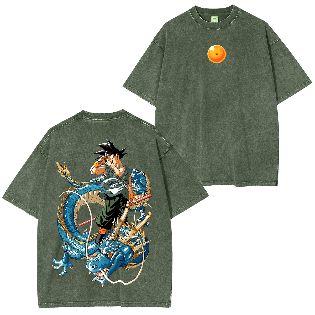 Goku Dragon Ball Super Vintage Washed T-shirt/Crewneck/Hoodie