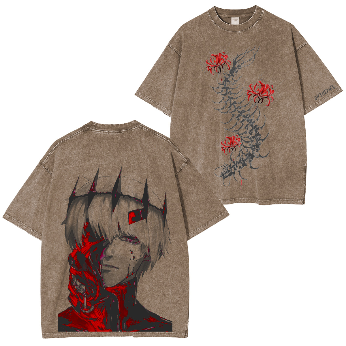 Tokyo Ghoul：Ken Kaneki Vintage washed T-shirt/Crewneck/Hoodie
