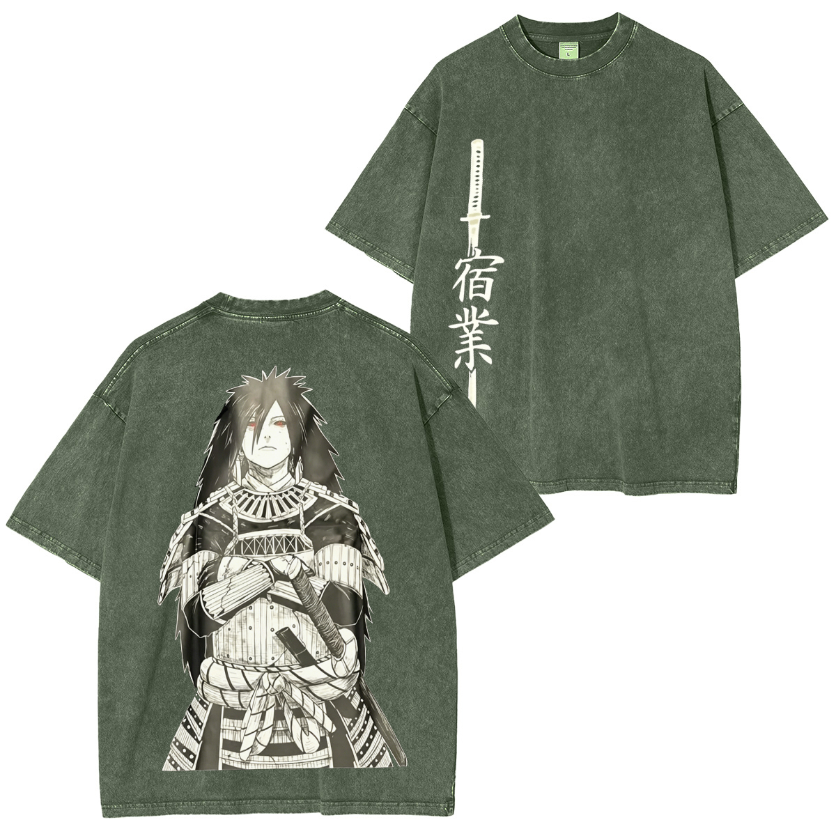 Naruto:Madara Uchiha Vintage Tee