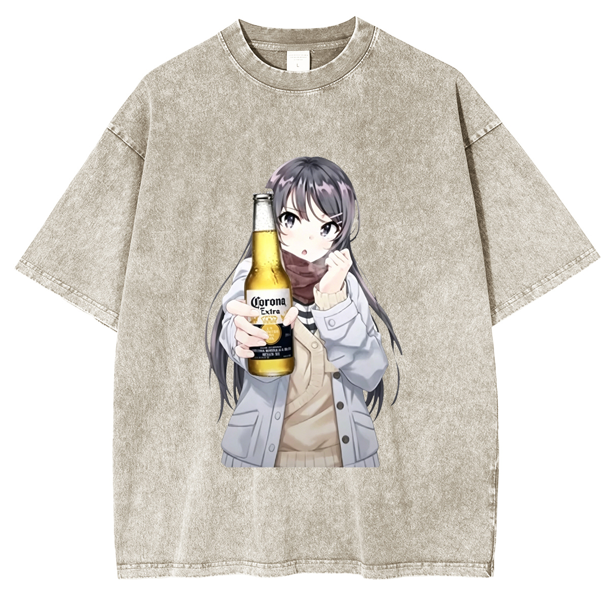 Rabbit Beer Mai Sakurajima Corona Extra Vintage Tee