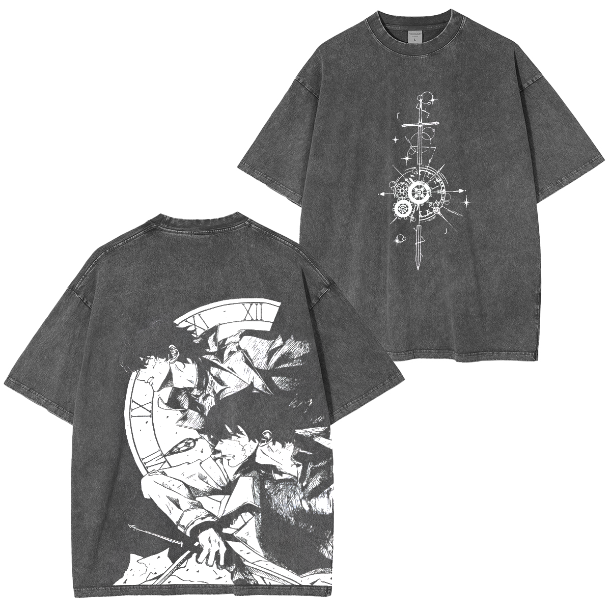 Omniscient Reader's Perspective Kim Dokja Vintage Washed Oversized T-Shirt