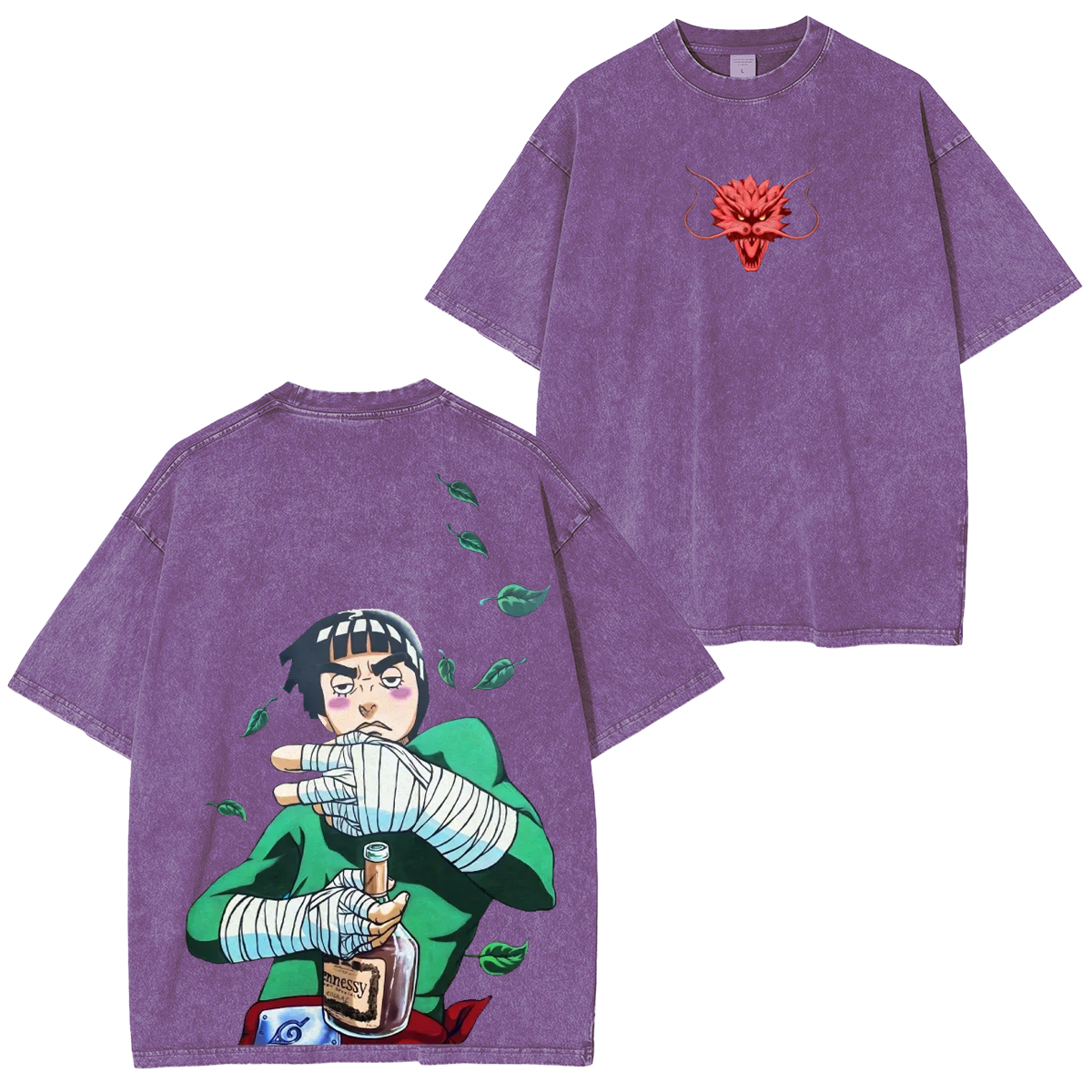 Might Guy - Naruto Anime Double T-Shirt