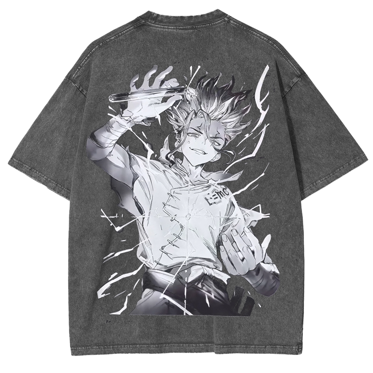 Senku Lshigami Vintage Washed Anime Tee