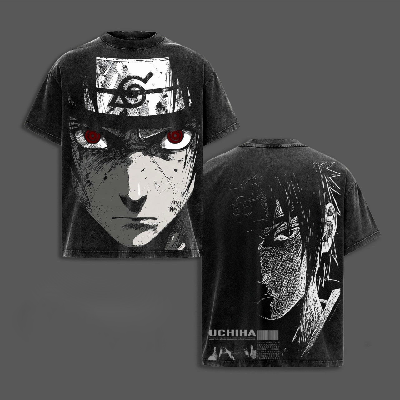 Naruto Washed T-shirt/Crewneck/Hoodie