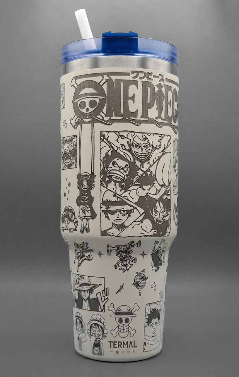 One Piece Anime Steel Tumbler Cup