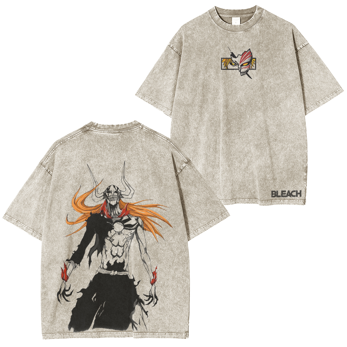 Bleach Ichigo Kurosaki Vintage washed T-shirt/Crewneck/Hoodie