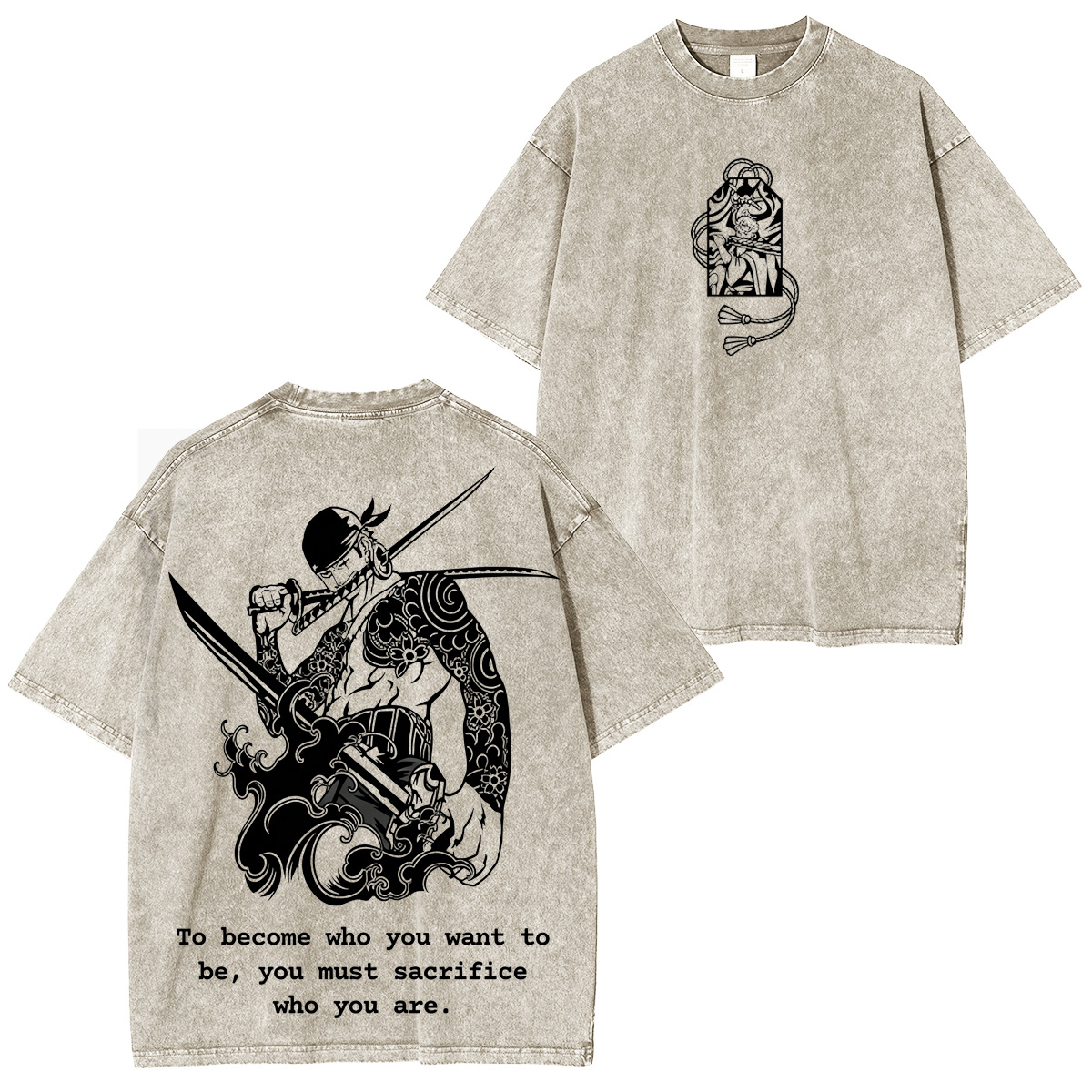 One Piece Roronoa Zoro Vintage Tee