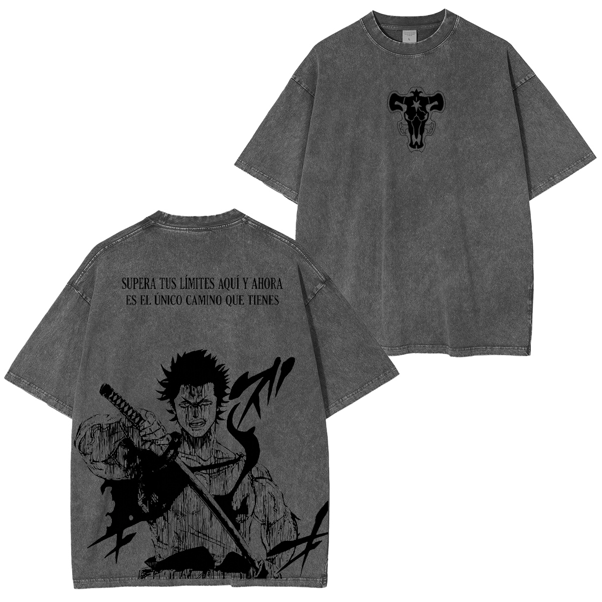 Black Clover : Yami Sukehiro Vintage washed T-shirt/Crewneck/Hoodie