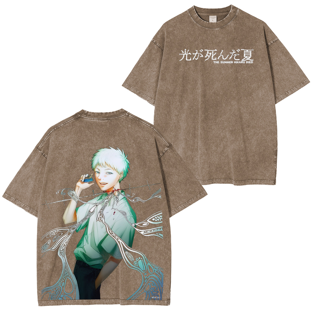 thesummerhikarudied Anime��It��s okay�� from now on, even if ya kill someone again, I��ll carry that sin with you�� T-Shirts