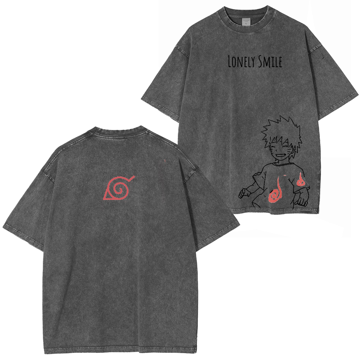 Naruto Vintage Oversize Tee