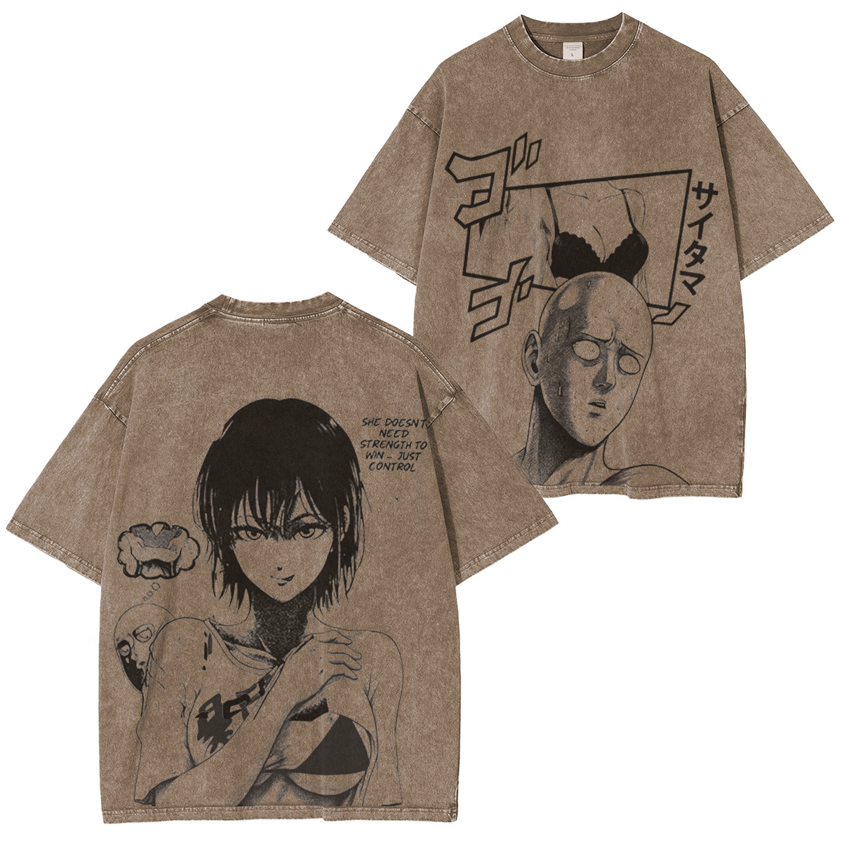 saitamafubuki onepunchmanseason3 Vintage Washed T-shirt/Crewneck/Hoodie